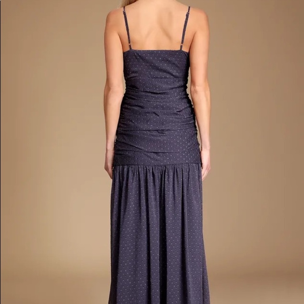 🆕️ lulus • season of soirées navy blue dress - Picture 4 of 5